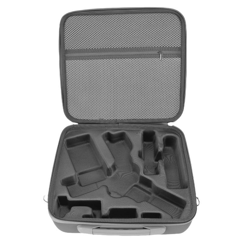 Carrying Case: PU Exterior Shock Absorbing Double Zip Closure Camera Stabiliser - Anti Drop Splash Proof Storage Bag for DJI RS4 MINI Travel And Home Storage - Image 2