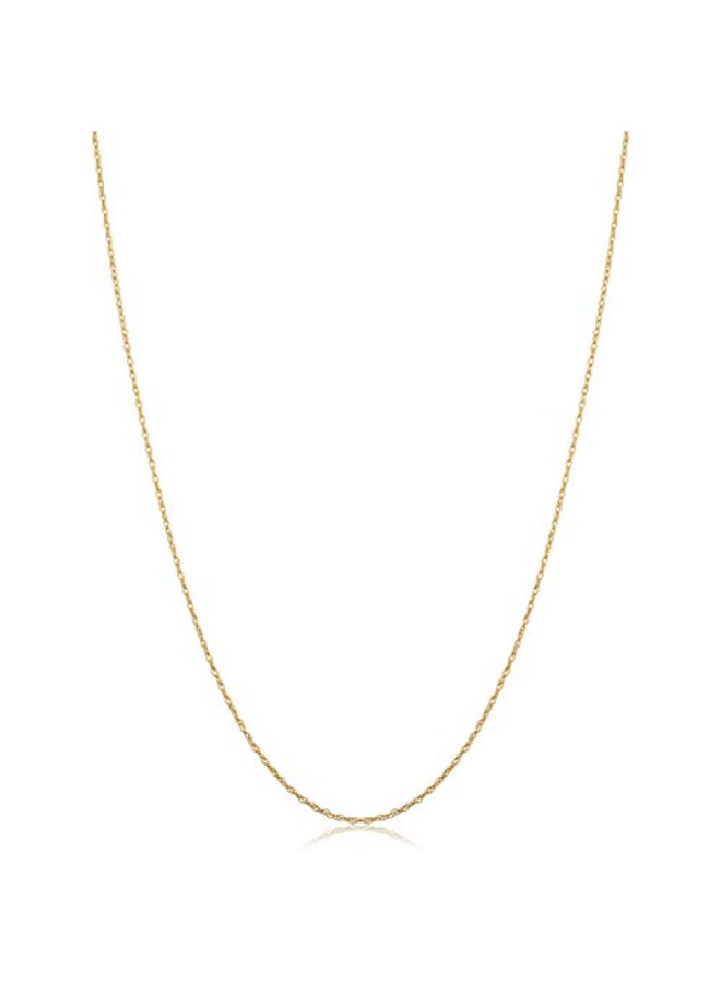 كول جوليري قلادة بسلسلة على شكل حبل من الذهب عيار 14 قيراطا - Image 1