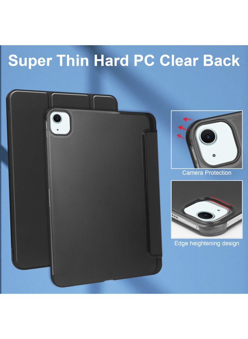 Carebao iPad Air 11-Inch M2 (2024) Case - PU Leather Exterior and PC Impact Protection with Tri-Fold Support for Angle Adjustment - Smart iPad Case with Pencil Slot and Auto Wake/Sleep Function - Image 5