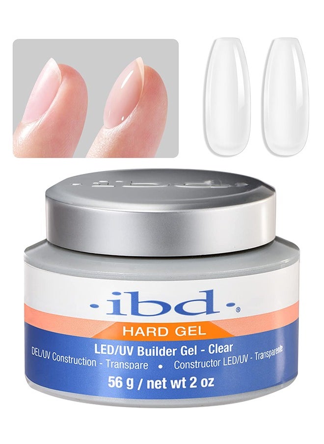 Ibd - IBD LED/UV Gels Builder Gel Clear, 2 oz - Image 1