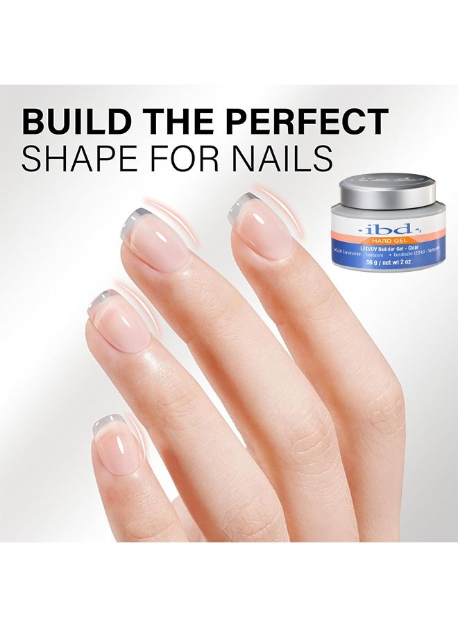 Ibd - IBD LED/UV Gels Builder Gel Clear, 2 oz - Image 1