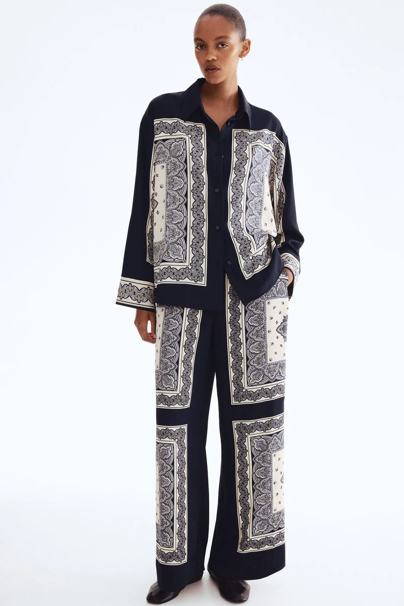 H&M Oversized twill shirt