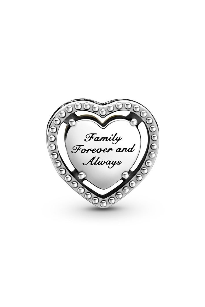 PANDORA Family Tree Heart Silver Charm - Image 3