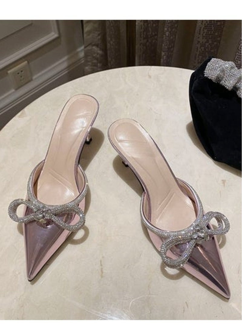 Pointed High Heels Sandals And Slippers  - Image 1