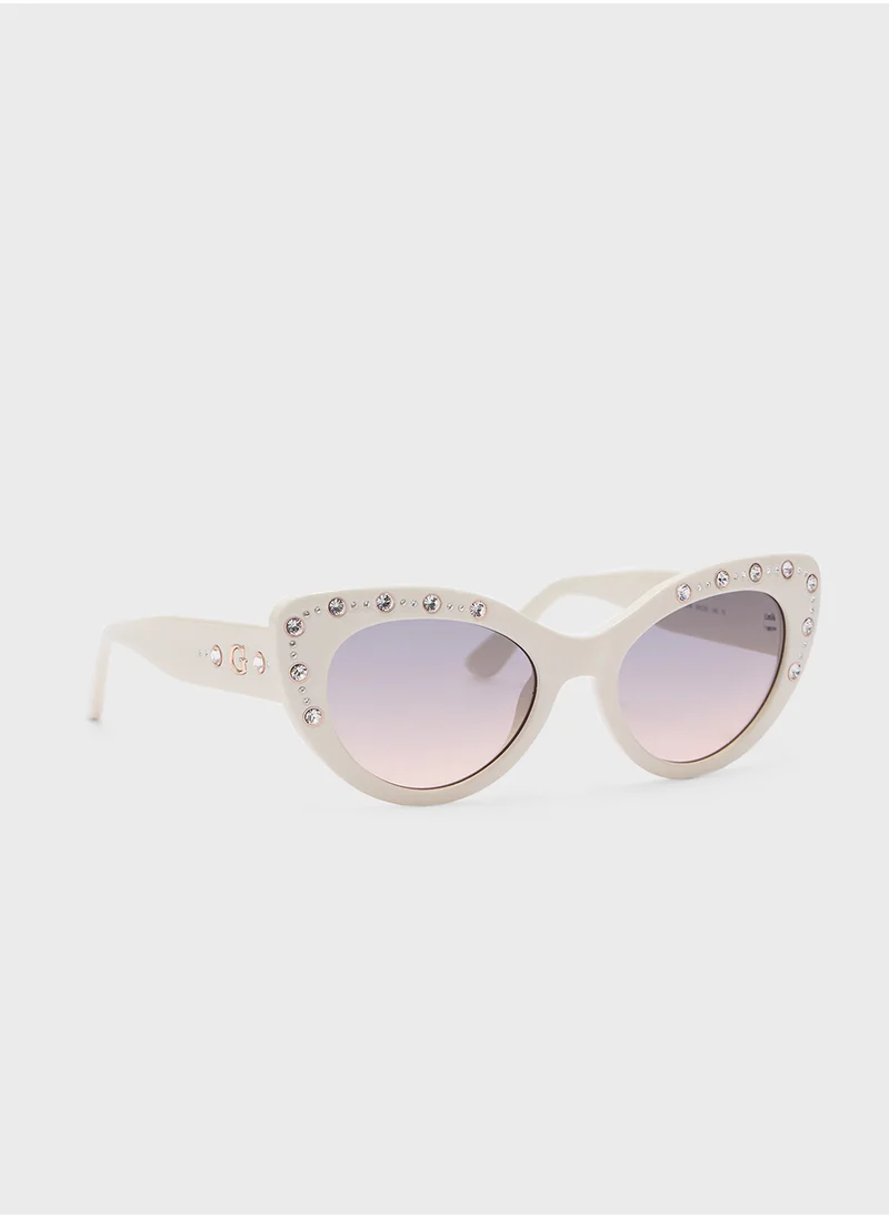 GUESS Injected Shaped Sunglasses