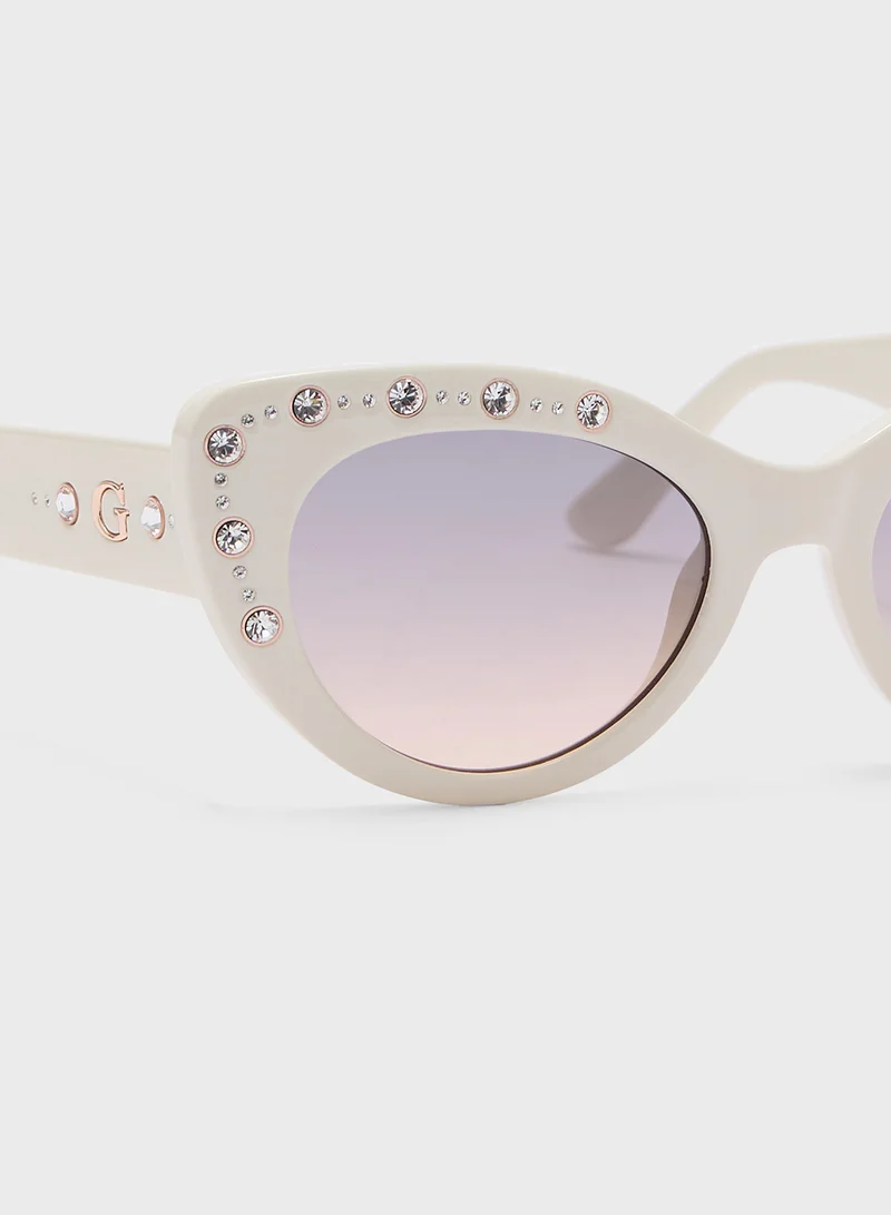 جس Injected Shaped Sunglasses