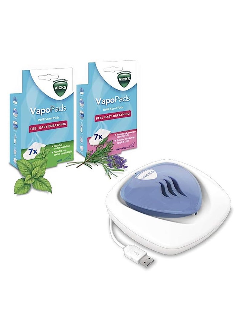 Vicks - Portable Waterless Diffuser 1 Pc - Image 1