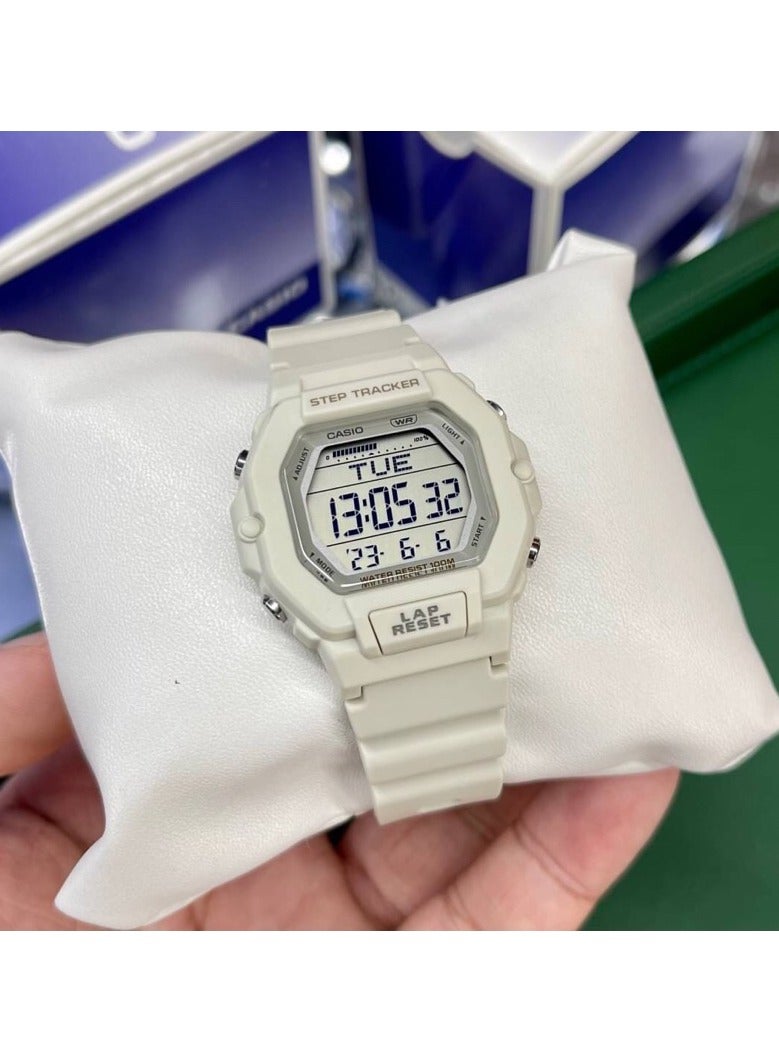 كاسيو سلسلة LWS2200H كاسيو | ساعة رقمية للرجال | متتبع الخطوات | مؤقت العد التنازلي | مصباح LED مع إضاءة الشفق | 100 ثانية كرونوغراف | أجهزة إنذار متعددة | إشارة الوقت بالساعة | 2 سنة البطارية - Image 3