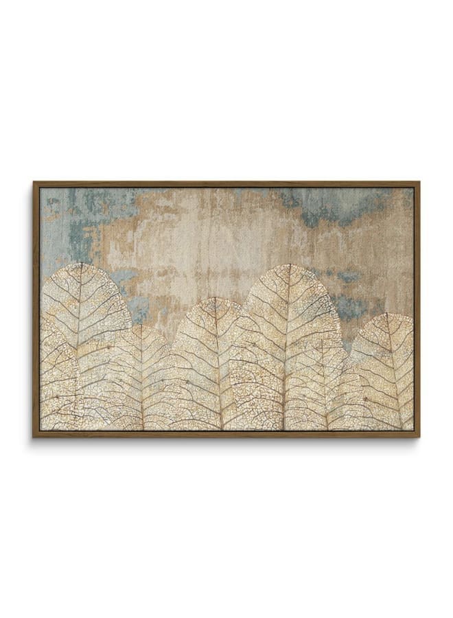 Home Gallery Modern abstract geometric tropical foliage framed wall art 120x80 - Image 3