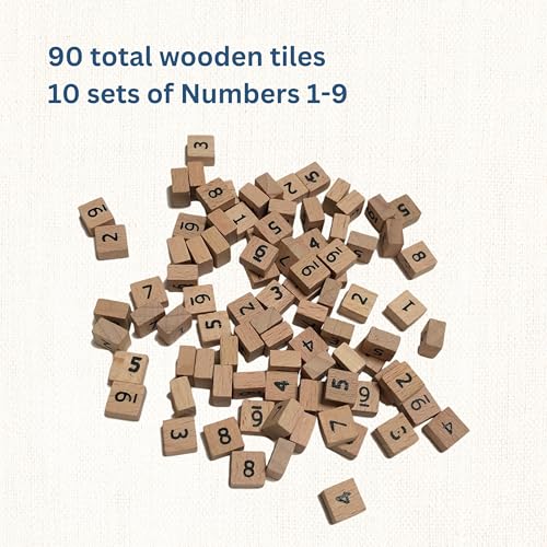WE Games Sudoku Small Replacement Thinking Tiles for Wooden Sudoku Game - Image 5