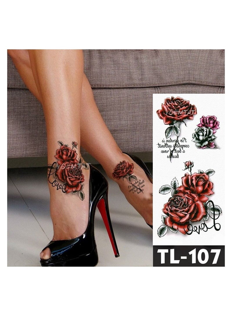Temporary Tattoo  Pattern Body Art Waterproof Fake Flash Tattoo