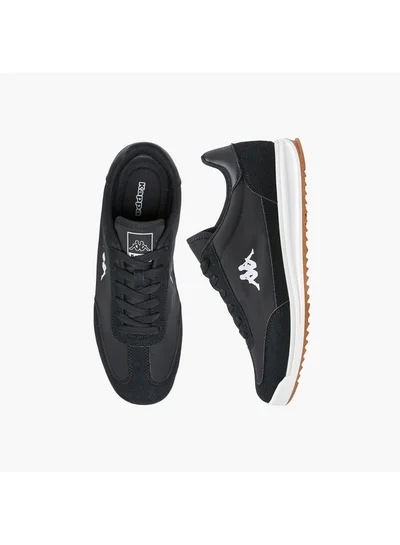 Kappa Men's Logo Print Lace-Up Sneakers