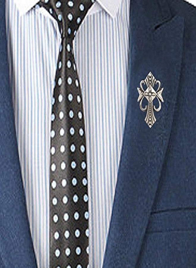 TRIPIN Lapel Pin For Men Suit Classic Shape Brooches Broaches For Men Boys Girls For Office Corporate Party French Cuff Shirts Shirt Suit Blazer In A Gift Box Tscpsil1785 - Image 2