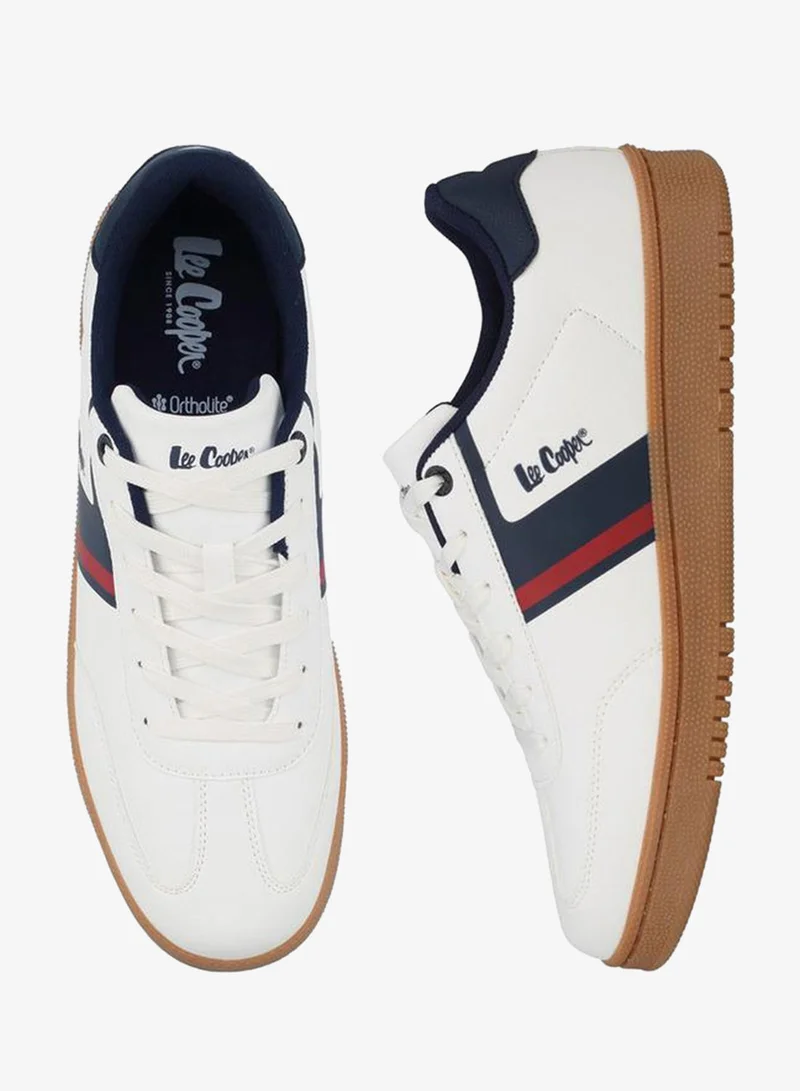 لي كوبر Men Colourblock Lace-Up Sneakers