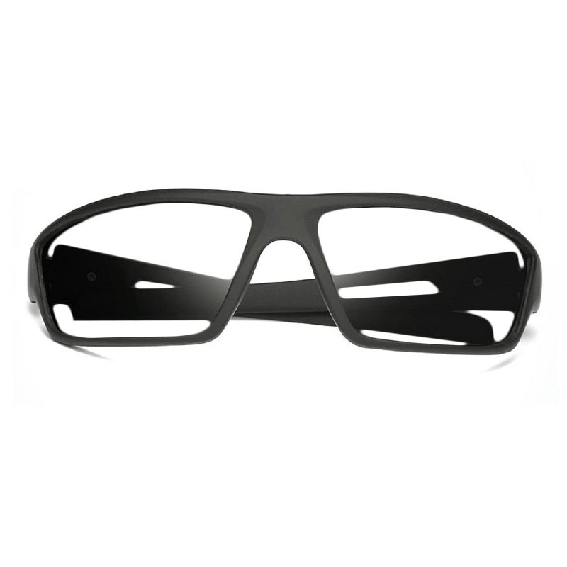 willochra full lens Safety Glasses with Readers Wrap Around Sport Magnifying Blue Light Blocking Reading Protective Goggles for Men Women (1.5 Diopters, black red) - Image 3