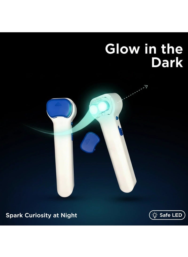 Y&D Electronic Toy Pet Toy Glow in the Dark Rope Launcher Toy Interactive String Shooter Fun Floating Fidget Toy for Kids Ideal Eid Christmas Birthday Gift for Children Toy - Image 3