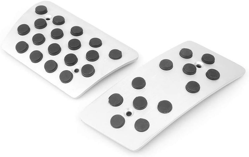 QASULER Anti-Slip Foot Pedal Pad Covers for Wrangler JK - Image 2