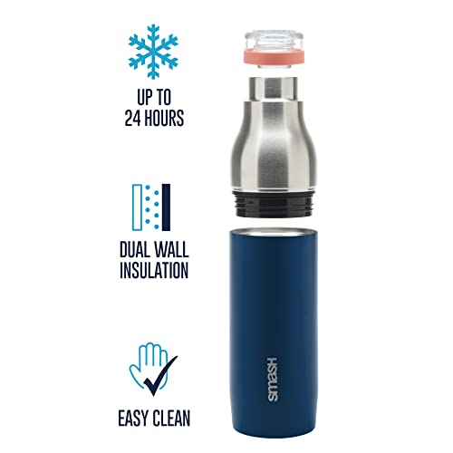 Smash Products Bento Switch Up with Bottle Misty - Leakproof with adjustable dividers and 16.9 fl oz Bottle Misty colored - Image 4