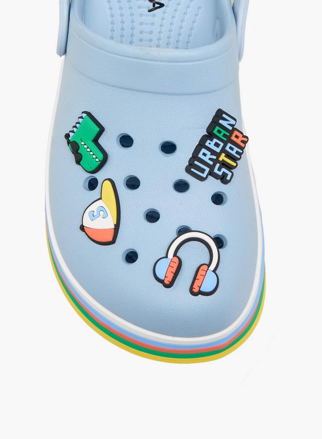 Aqua Girls Embellished Clogs - Image 4