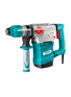 TOTAL Total Eclectic Rotary Hammer TH118366 - 1800W 7.0J Impact Drill for Concrete, Steel & Wood - SDS Plus Chuck with Chisel-Locking System - Includes 3 Drills, 2 Chisels & Extra Carbon Brushes  - Image 3