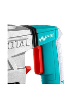 TOTAL Total Eclectic Rotary Hammer TH118366 - 1800W 7.0J Impact Drill for Concrete, Steel & Wood - SDS Plus Chuck with Chisel-Locking System - Includes 3 Drills, 2 Chisels & Extra Carbon Brushes  - Image 5