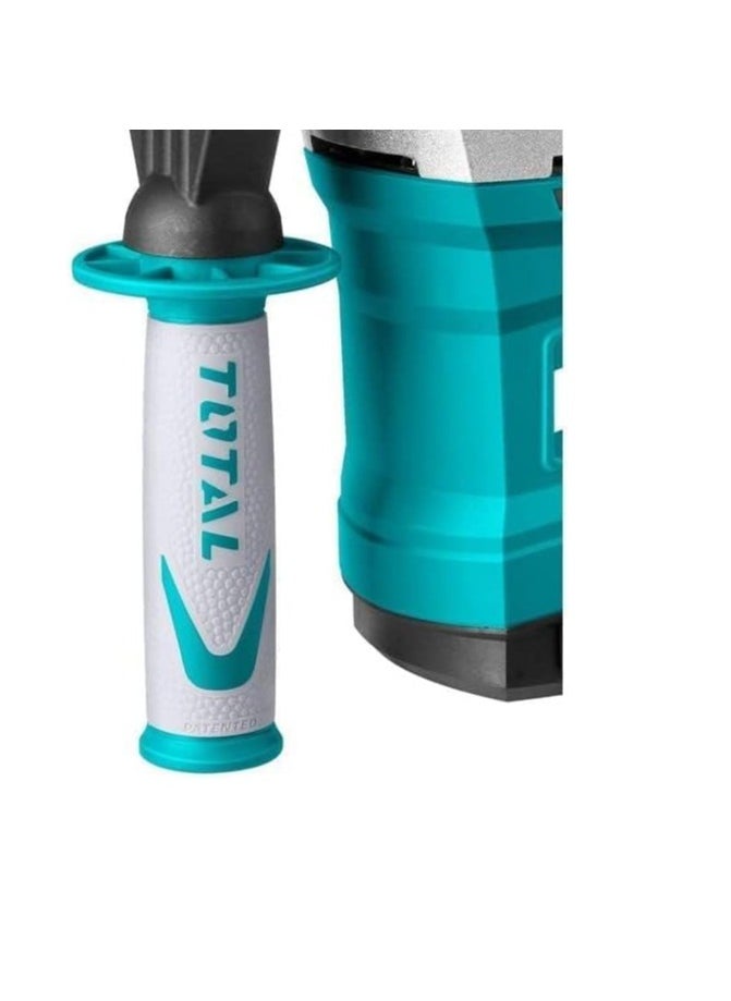 TOTAL - Total Eclectic Rotary Hammer TH118366 - 1800W 7.0J Impact Drill for Concrete, Steel & Wood - SDS Plus Chuck with Chisel-Locking System - Includes 3 Drills, 2 Chisels & Extra Carbon Brushes - Image 1