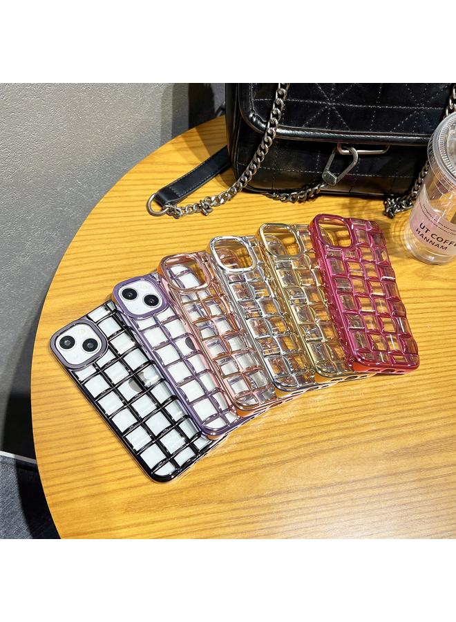 S-TOP Case For iPhone 14 Pro 3D Grid Phone Case - Image 2