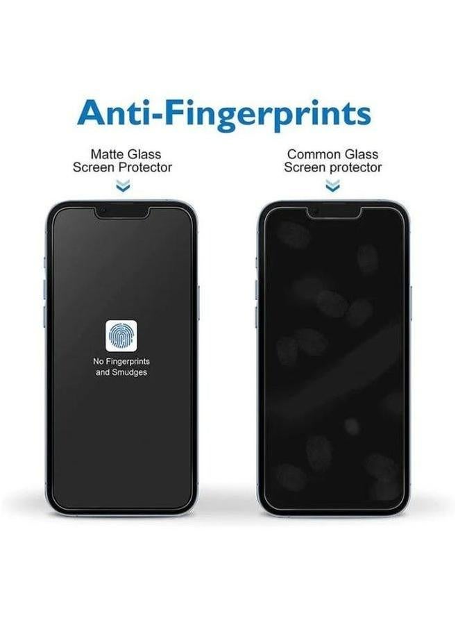 بروماس واقي شاشة سيراميكي ممتاز غير لامع متوافق مع آيفون 15 برو - Image 3