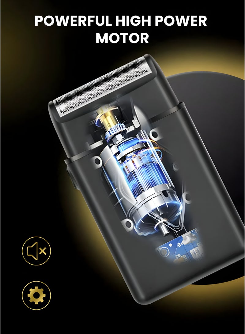 دالينغ ماكينة حلاقة احترافية للرجال مزودة بشفرة حلاقة منخفضة الضوضاء مع شاشة رقمية وشحن USB وماكينة حلاقة عالية الطاقة ووقت تشغيل يصل إلى 90 دقيقة - Image 5