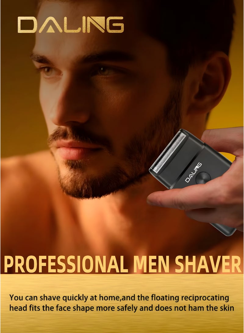 دالينغ ماكينة حلاقة احترافية للرجال مزودة بشفرة حلاقة منخفضة الضوضاء مع شاشة رقمية وشحن USB وماكينة حلاقة عالية الطاقة ووقت تشغيل يصل إلى 90 دقيقة - Image 3