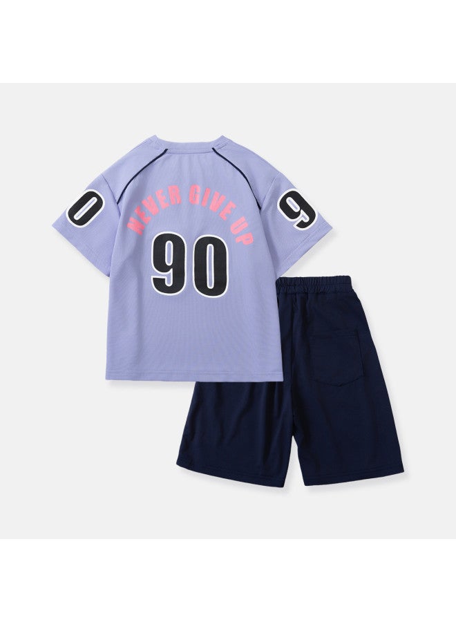 Bumblebee Boys' Summer Outfit 2025 New Collection Trendy Kids' Short-sleeve Sportswear Set For Stylish Boys - Image 5