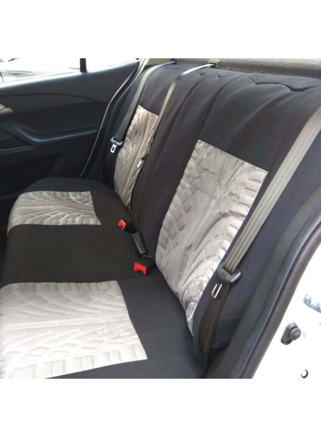 Topleo 9-Piece Polyester Universal Car Seat Cover Set - Image 2