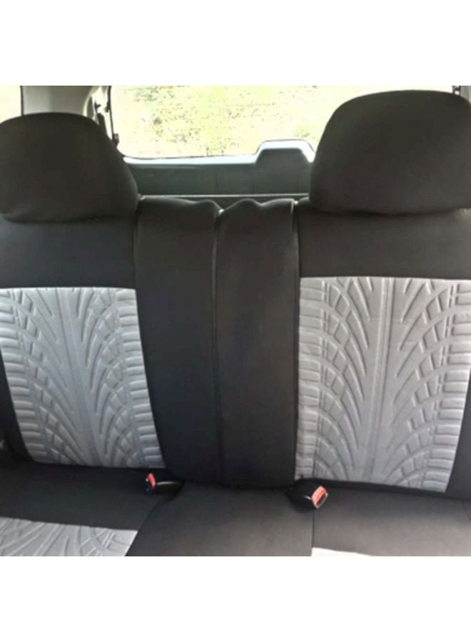 Topleo 9-Piece Polyester Universal Car Seat Cover Set - Image 3