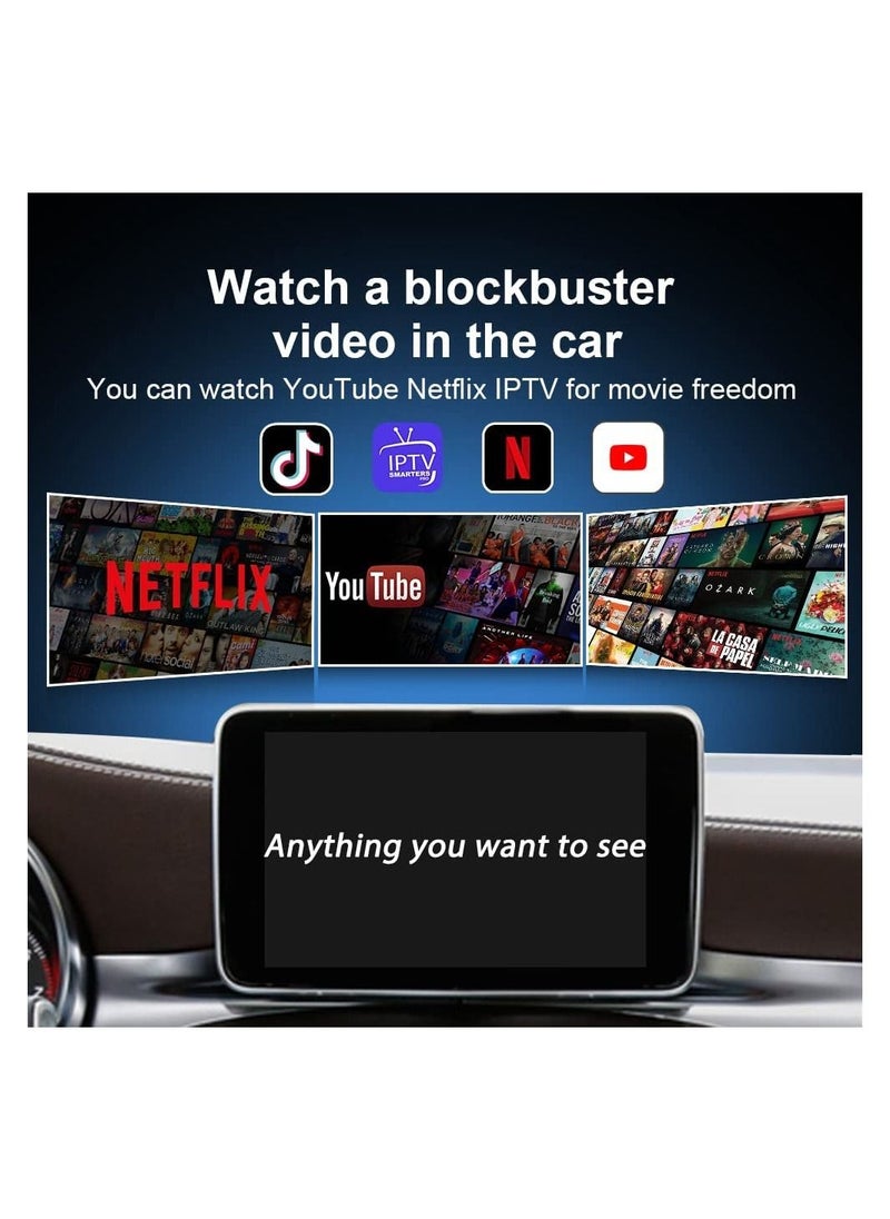 Carlinkit - Android 13.0 Carlinkit CarPlay Ai Box, 4GB + 64GB, Pro Series with Premium Qualcomm 8-cores, Built-in Multimedia 3-in-1 Adapter / Google Play / Android Auto, Only for Cars with OEM Wired CarPlay - Image 1