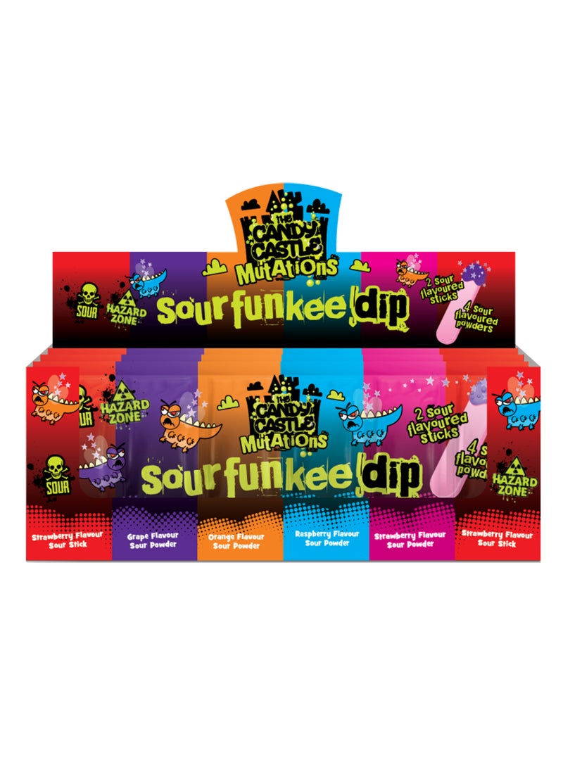 Candy Castle Mutations Sour Funkee Dip 40g - Image 1