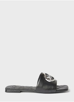 KENDALL + KYLIE Nice Leather Flat Sandals  - Image 1