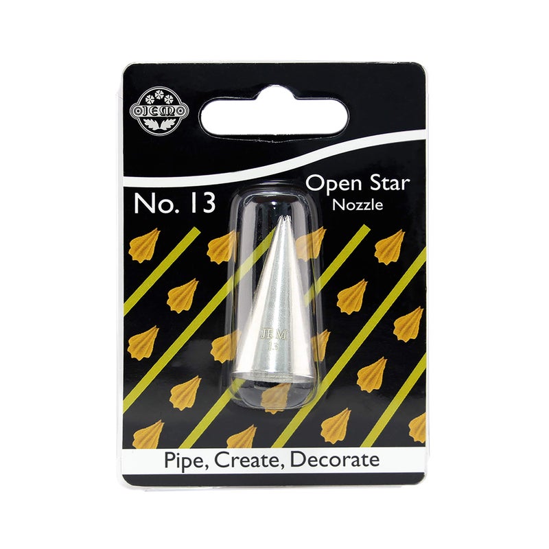 PME JEM Open Star Piping Nozzle Cake Decorating Tip 13
