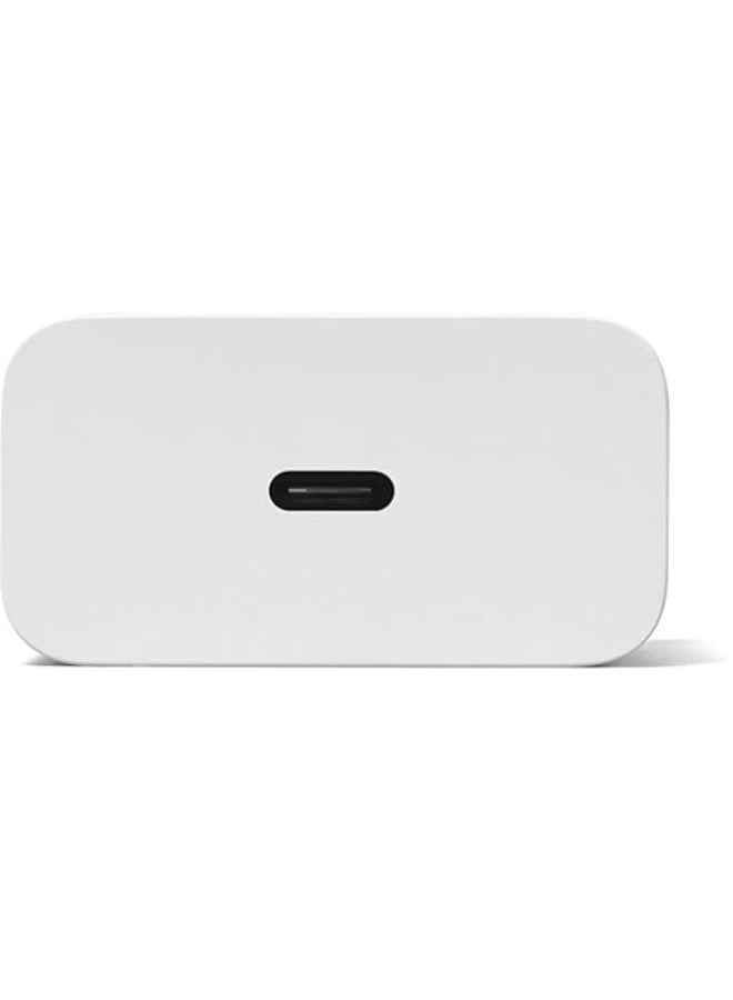 Google Renewed - 30W  5A USB-C Power Adaptor White - Image 3