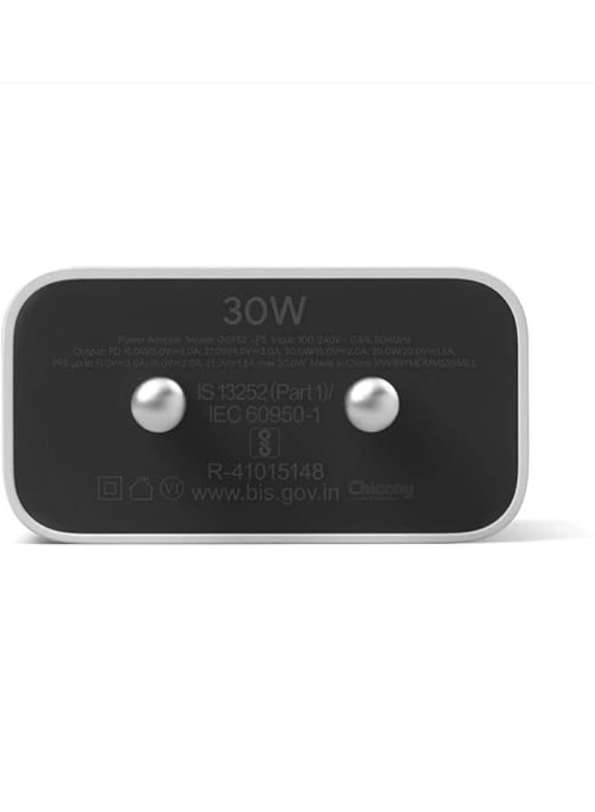 Google Renewed - 30W  5A USB-C Power Adaptor White - Image 2