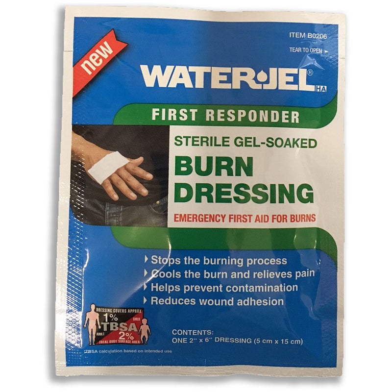 WaterJEL 2 X 6 Burn Dressing New Formula