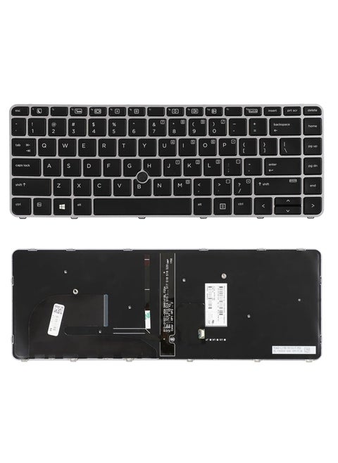 Laptop Replacement Keyboard with Pointing with Backlight Keyboard for HP 745 G3/ 745 G4 /EliteBook 840 G3/840 G4/ 836308-001 821177-001 819877-001