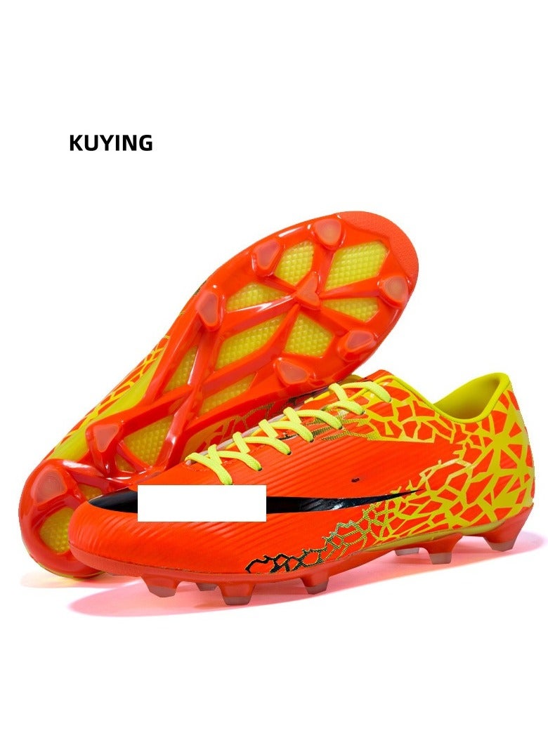 KUYING New Long Nail Anti Slip Football Shoes