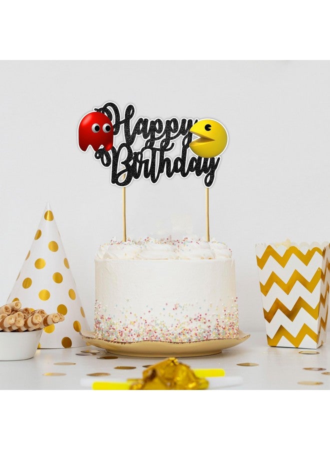 Seyal® Pacmn Ghost Happy Birthday Cake Topper - Image 5