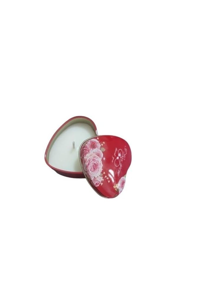 Generic Heart-Shaped Scented Candles – Aromatic Home Fragrance, Attractive Scents, 2 Pieces with Different Scents  - Image 3