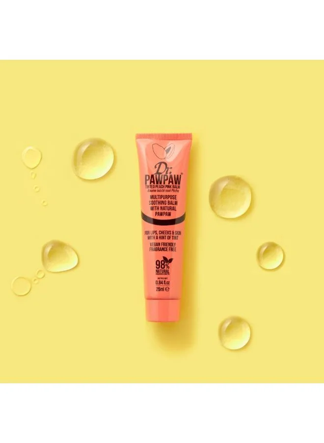 دكتور باو باو Dr. Pawpaw Tinted Peach Pink Balm 25 Ml