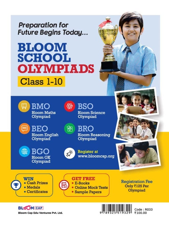 Arihant Publication India Limited Bloom CAP Science Olympiad Class 3 - Image 2