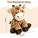 Ditucu Giraffe Stuffed Animal 8 inch Cute Realistic Plush Toys Ultra Soft Plushies Gifts for Kids - Image 4
