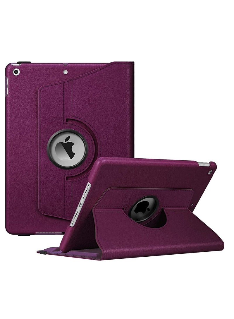 Raxoom Smart Cover Case for iPad Air, 360 Degree Rotating Stand, [Auto Sleep/Wake], Folio Leather Smart Cover Case for iPad Air 2nd/3rd/4th Generation, Slim Lightweight Stand Cover, - Image 1