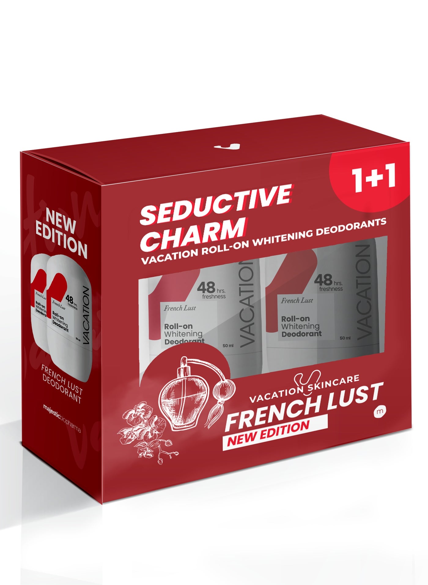 2 French Lust Whitening Deodorant 50 ml