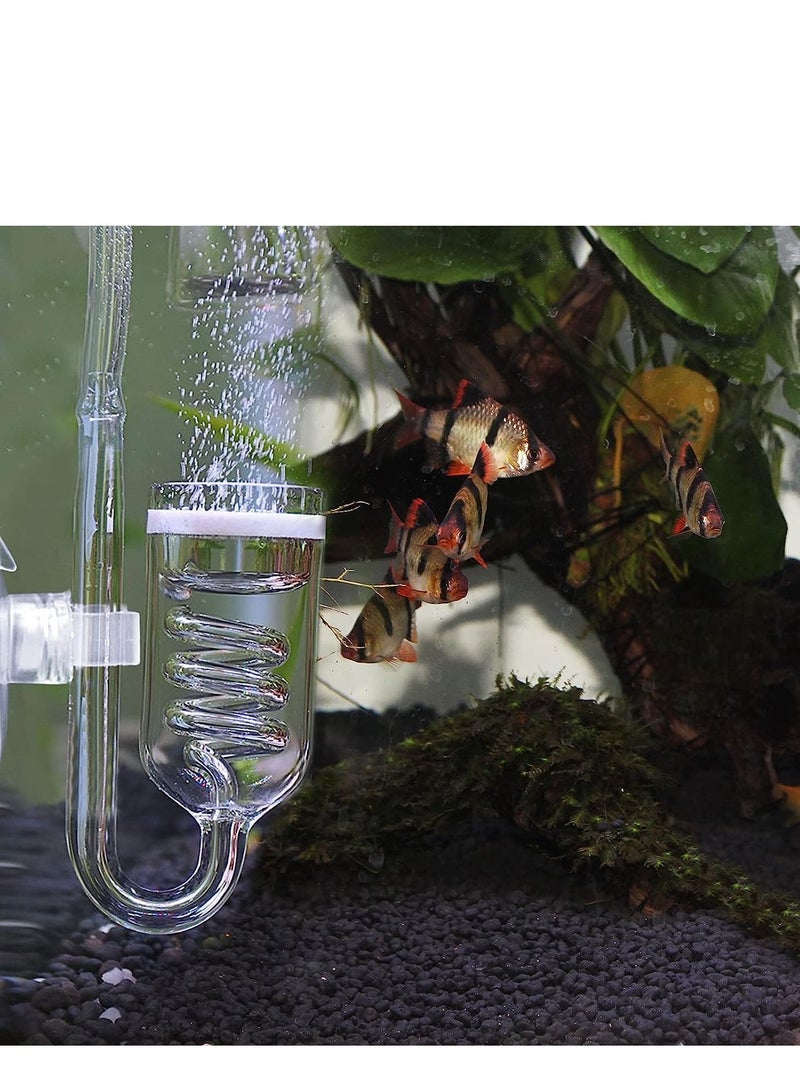 Y&D CO2 Glass Aquarium Supply Accessories Diffuser Drop Checker Bubble Counter Check Valve for Planted Tank - Image 1